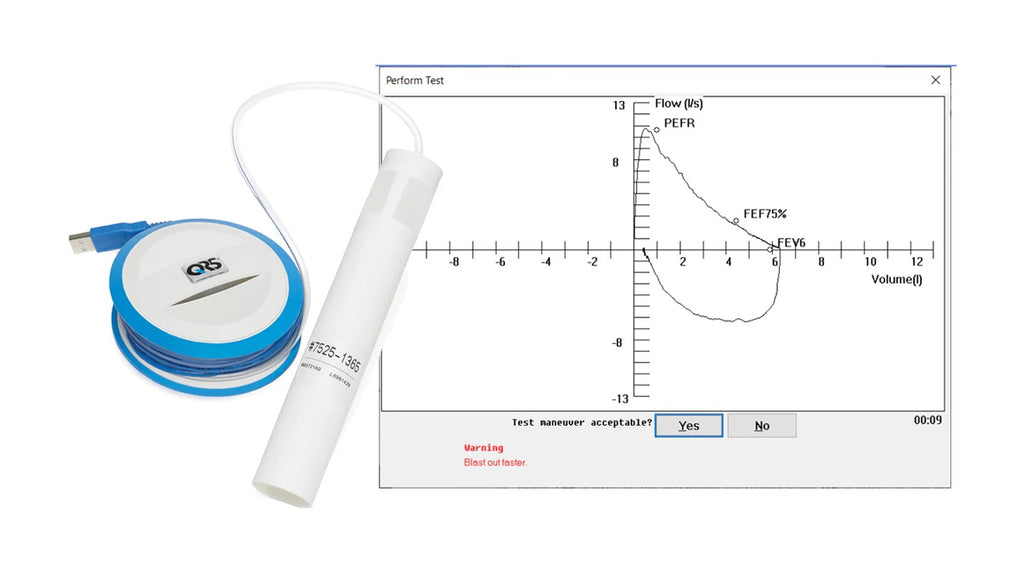 VectraCor QRS Orbit Spirometer